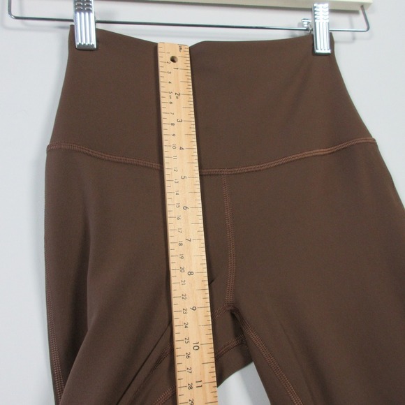 Lululemon Align High-Rise Mini Flare Pant 32"Brown Nulu Size 2 Yoga 208 - Picture 8 of 11